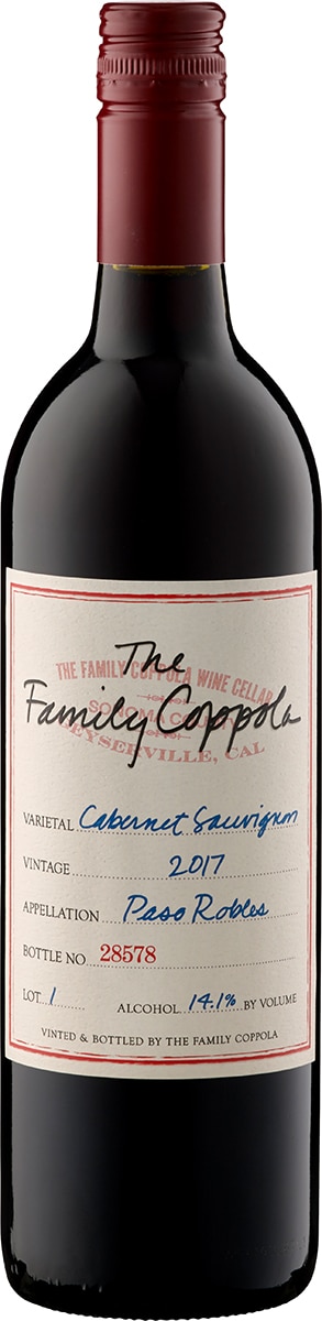 Francis Ford Coppola Winery The Family Coppola Paso Robles Cabernet Sauvignon USA Kalifornien Nappa Valley Sonoma County Rotwein Trocken Kaufen Wein mit Auszeichnung