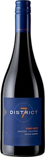 Scheid Family Wines - District 7 - USA - Kalifornien - Pinot Noir - Rotwein - Trocken - Kaufen - Wein mit Auszeichnung - Decanter - 92 Punkte - Mundus Vini - Gold